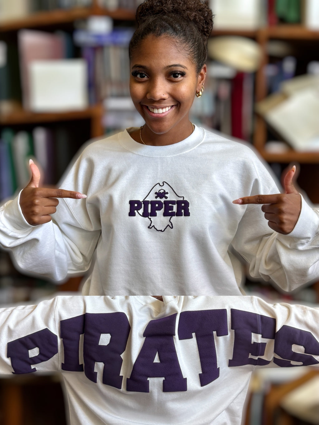 Shoulder-to-Shoulder Piper (Sweatshirt)