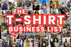 The T-shirt Business List