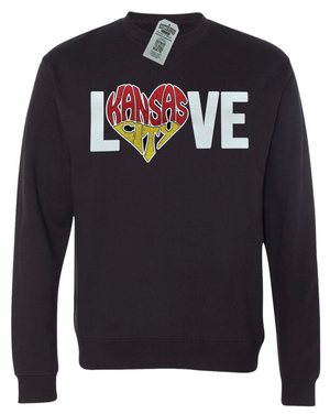 L❤️VE KC Glitter Sweatshirt